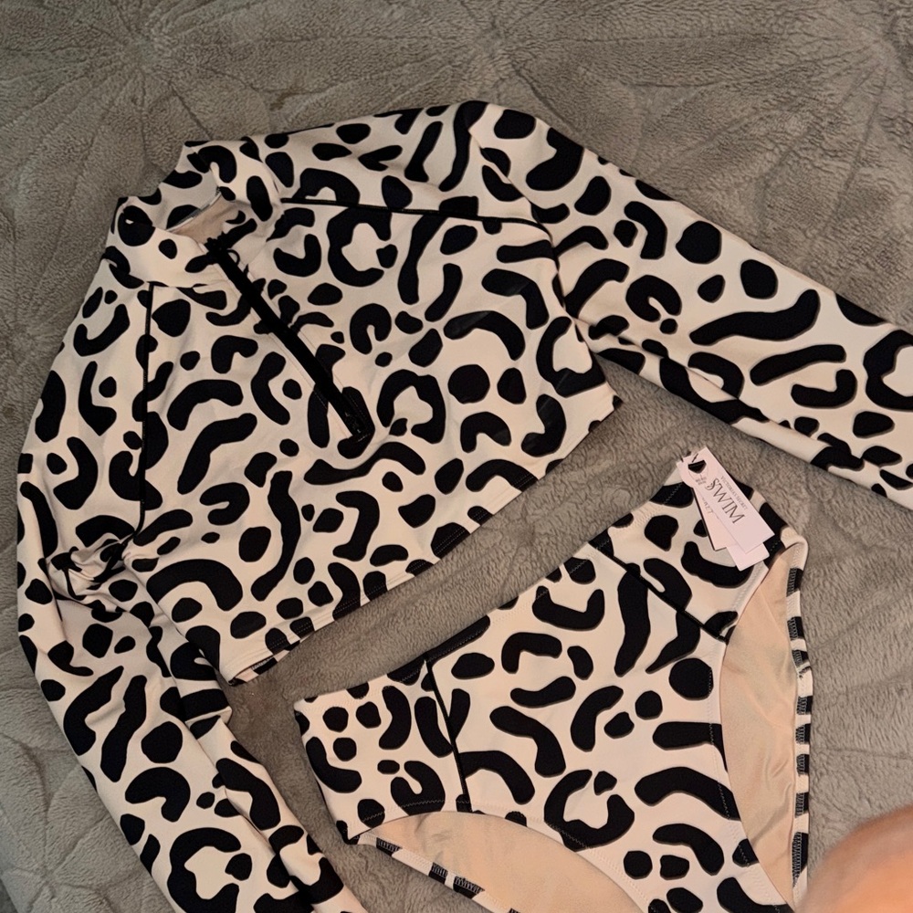 Victoria's Secret Monochrome Animal Print Bikini